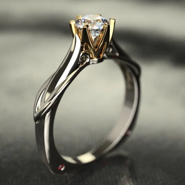 for Women with Gemstones Couples Wedding Engagement Jewelry Valentine's Day Anniversary Gift