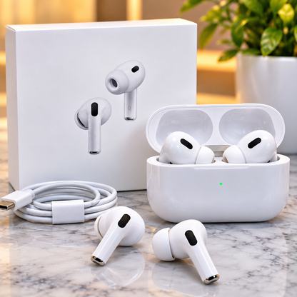 Apple AirPods Pro 2nd Generation – Wireless Bluetooth Earbuds with Noise Cancellation